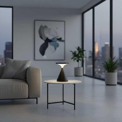 Aeron Hourglass | Lampe de Table Sans Fil