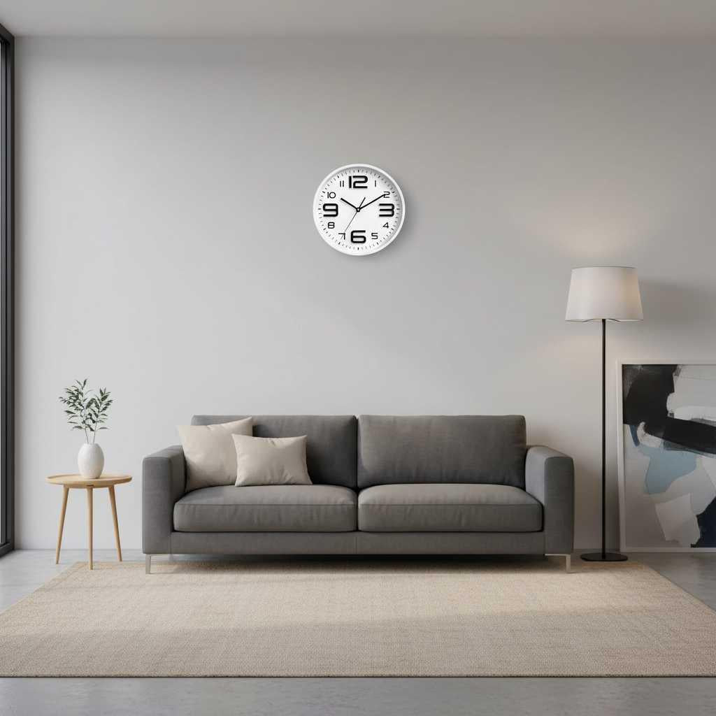 Horloge Murale Colorée | Design Ronde 30cm Enfant