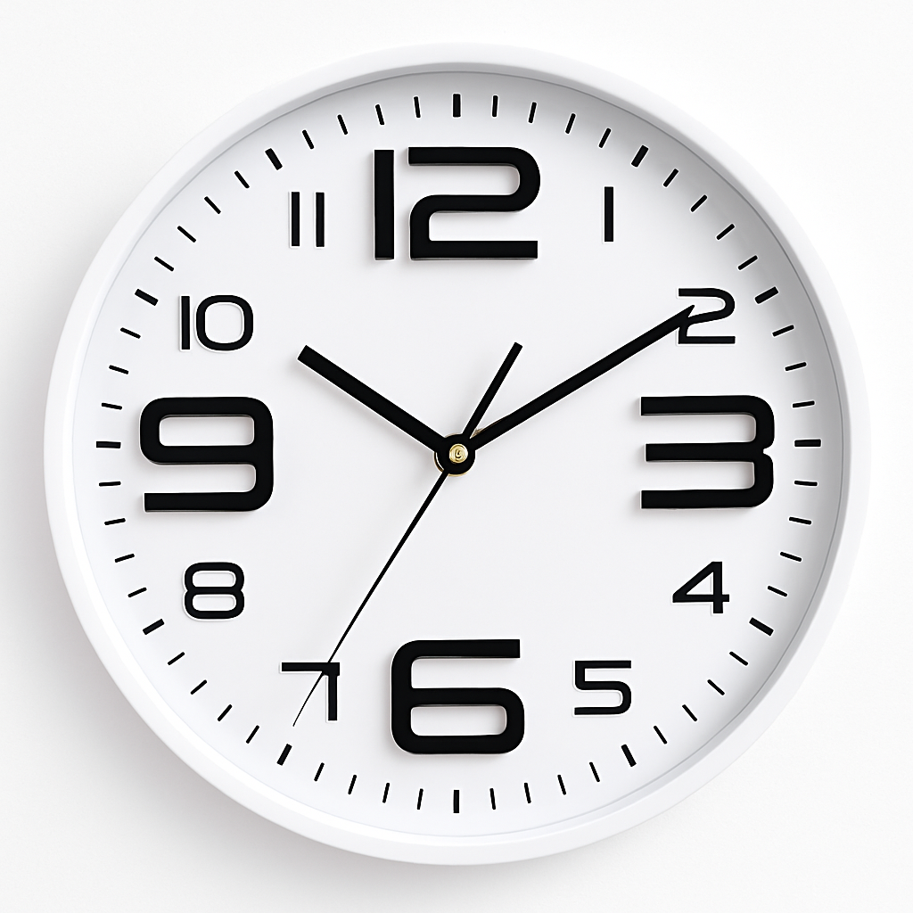 Horloge Murale Colorée | Design Ronde 30cm Enfant 0