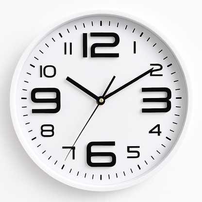 Horloge Murale Colorée | Design Ronde 30cm Enfant 0