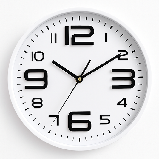 Horloge Murale Colorée | Design Ronde 30cm Enfant 0