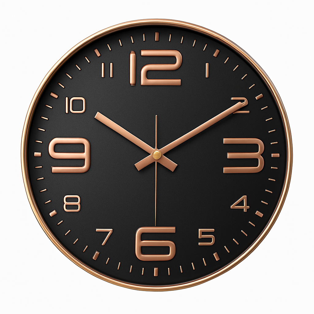 Horloge Murale Colorée | Design Ronde 30cm Enfant 1