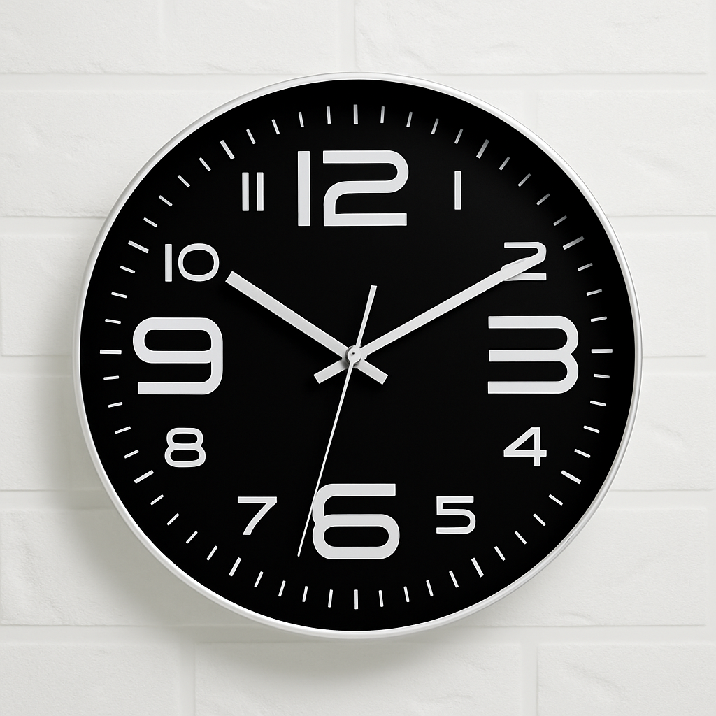 Horloge Murale Colorée | Design Ronde 30cm Enfant 3