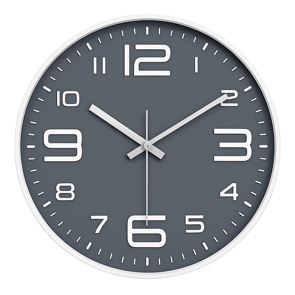 Horloge Murale Colorée | Design Ronde 30cm Enfant 5