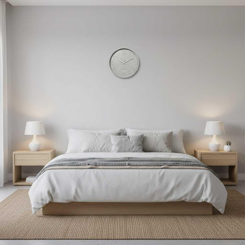 Horloge Murale Design Colorée 30cm | Pendule Murale Moderne