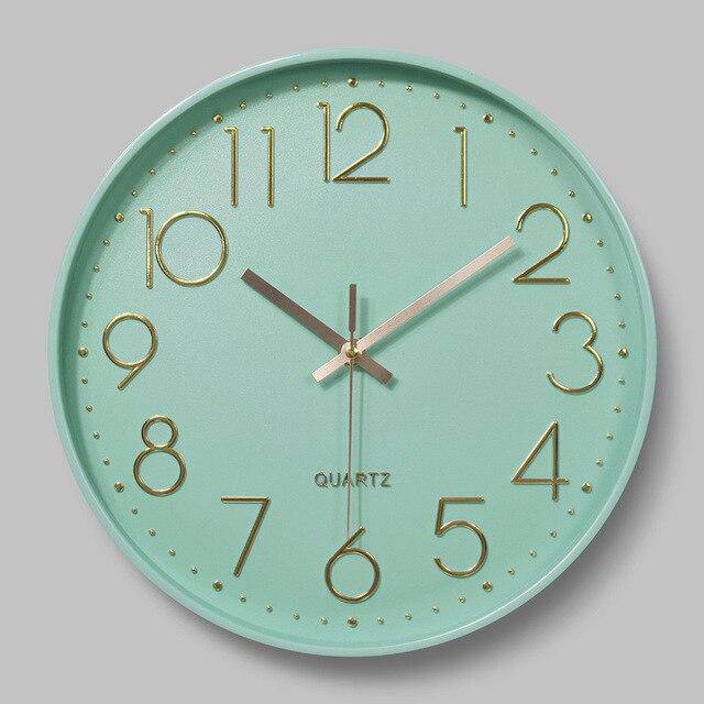 Horloge Murale Design Colorée 30cm | Pendule Murale Moderne 4