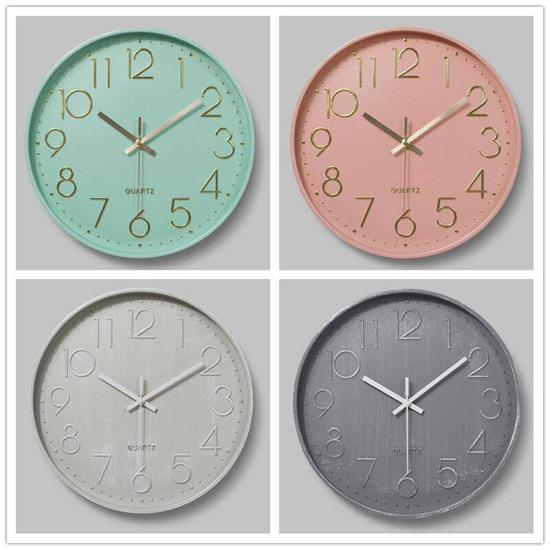 Horloge Murale Design Colorée 30cm | Pendule Murale Moderne 7