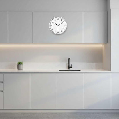 Horloge Murale Design Ronde Blanche | Pendule Murale Moderne