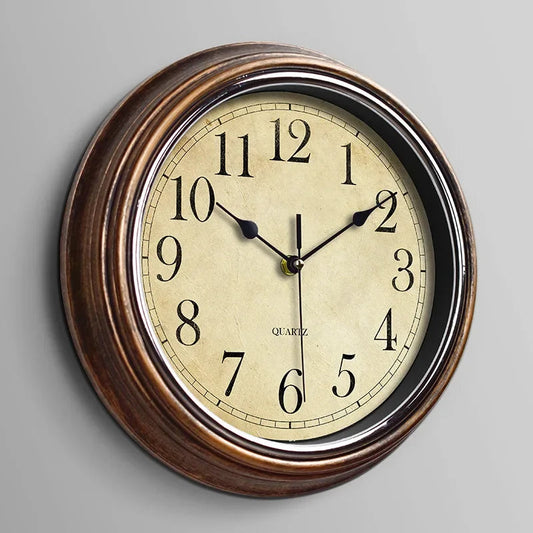 Horloge Murale Vintage Silencieuse | Décoration Intérieure 0