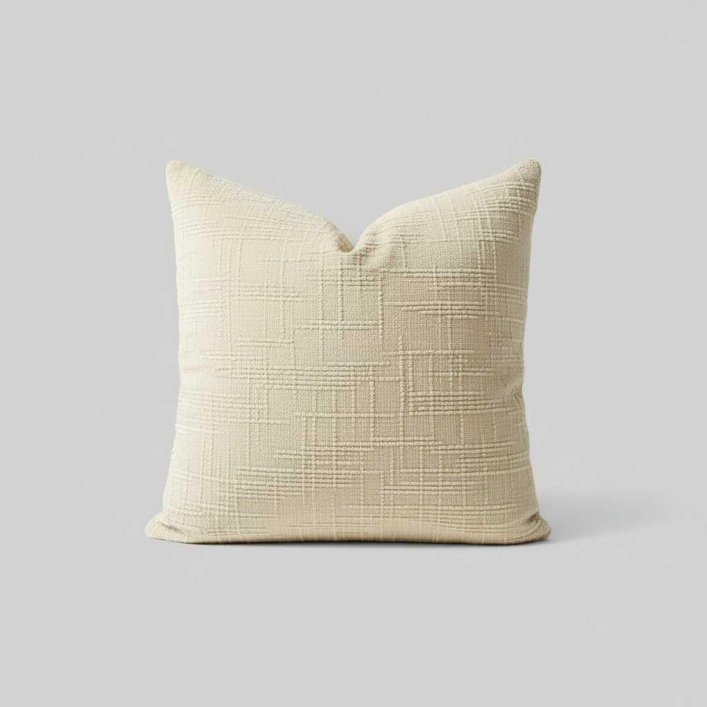 Housse de Coussin Chenille 40x40 | Décoration Intérieure