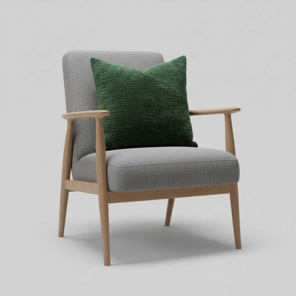 Housse de Coussin Chenille 40x40 | Décoration Intérieure