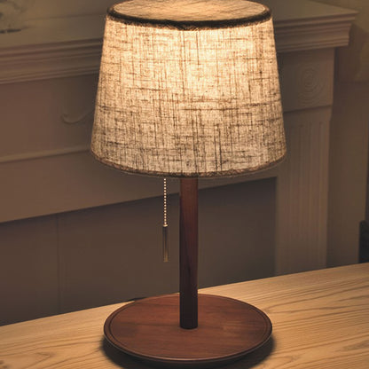 Lampe Gentle Glow | Lampe nordique en noyer 0