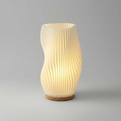 Lampe Wavecrest | Lampe de Table Contemporaine en Métal