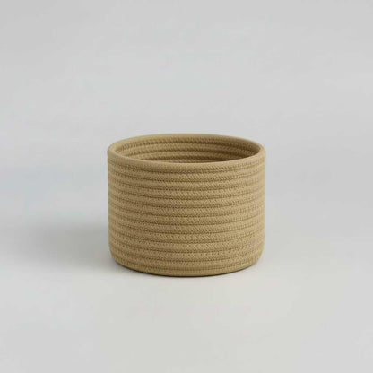Paniers de Rangement en Corde de Coton | Organisateur Multifonctionnel