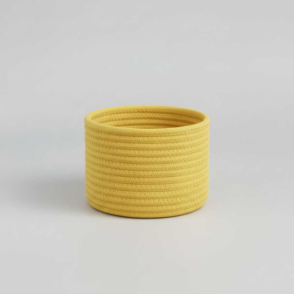 Paniers de Rangement en Corde de Coton | Organisateur Multifonctionnel