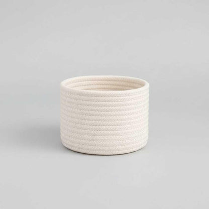 Paniers de Rangement en Corde de Coton | Organisateur Multifonctionnel