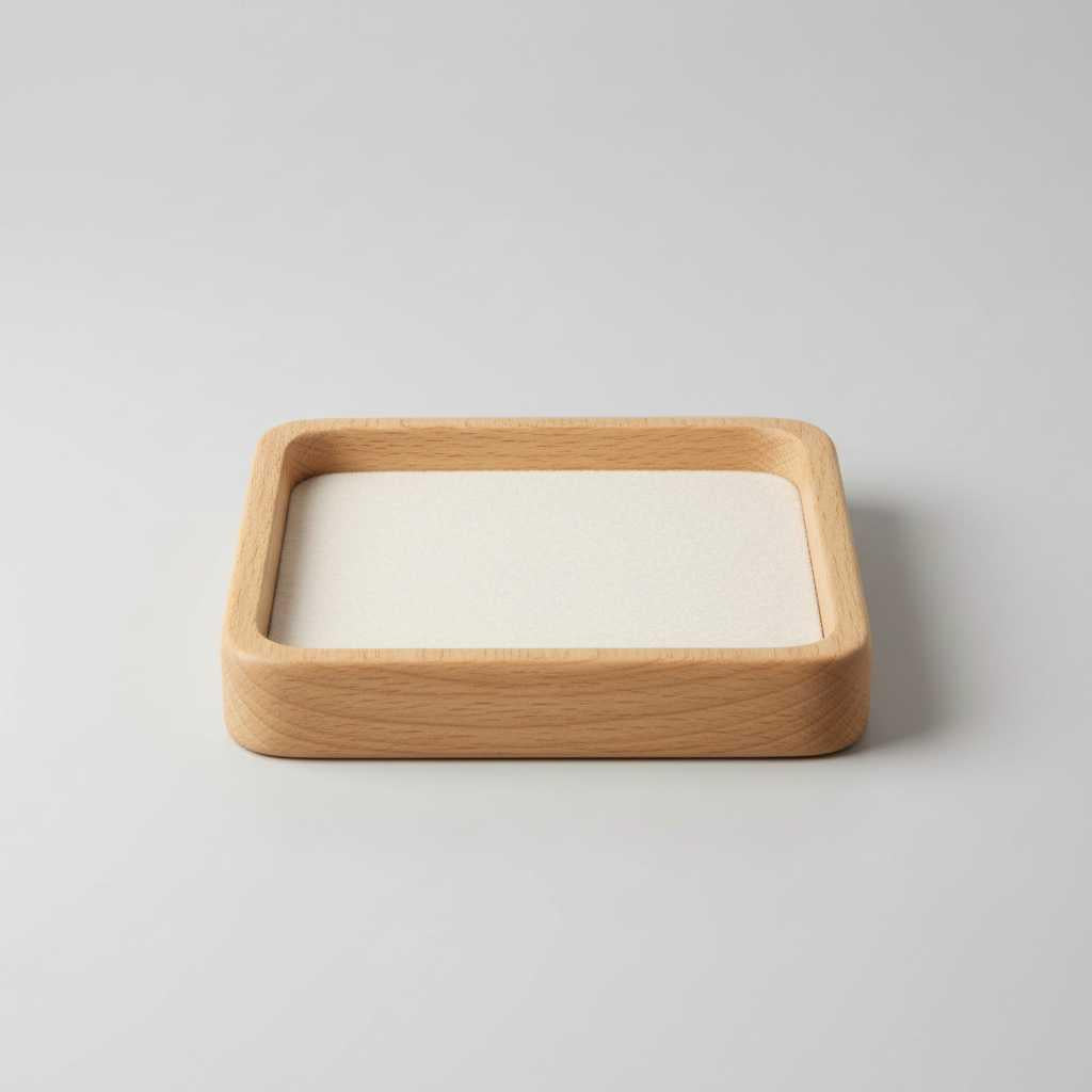 Plateau de Rangement en Bois | Accessoire Bijoux