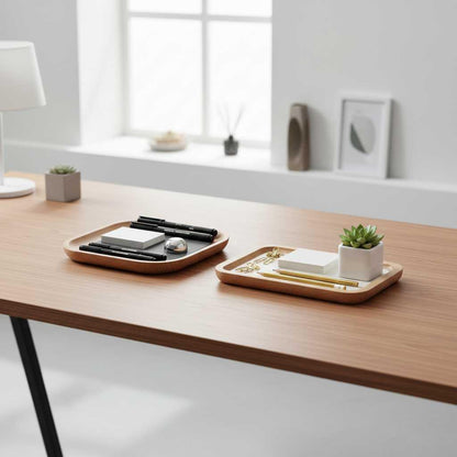 Plateau de Rangement en Bois | Accessoire Bijoux