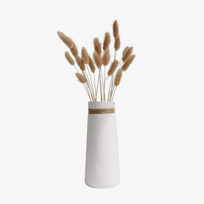 Vase Céramique Blanc | Vase Décoratif Japonais Moderne 1
